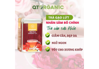 Trà gạo lứt hữu cơ Nhân sâm bố chính