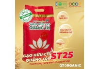 Gạo Hữu Cơ Quảng Trị ST25